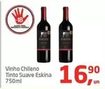 Oferta de Suave - Vinho Chileno Tinto por R$16,9 em Tenda Atacado