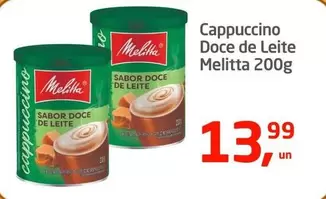 Oferta de Melitta - Cappuccino Doce De Leite por R$13,99 em Tenda Atacado