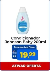 Oferta de Johnson's - Condicionador Baby  por R$19,99 em Tonin Superatacado