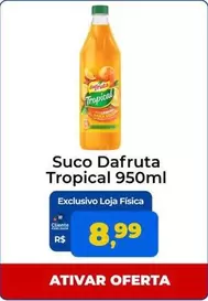 Oferta de Dafruta - Suco Tropical por R$8,99 em Tonin Superatacado