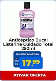 Oferta de Listerine - Anticéptico Bucal Cuidado Total por R$17,99 em Tonin Superatacado