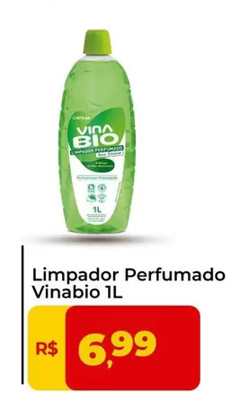 Oferta de Vinabio - Limpador Perfumado por R$6,99 em Tonin Superatacado