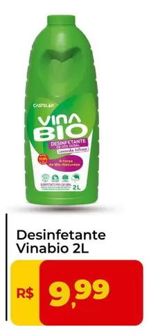 Oferta de Vinabio - Desinfetante  por R$9,99 em Tonin Superatacado