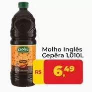 Oferta de  Cepêra - Molho Inglês por R$6,49 em Tonin Superatacado