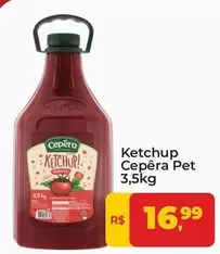 Oferta de Cepêra - Ketchup por R$16,99 em Tonin Superatacado