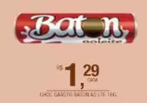 Oferta de Choc Garden Bacon por R$1,29 em DB Supermercados