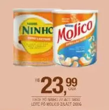 Oferta de Molico - Irif Po Ninho/ Act/ Satin Lime Fo Melico Zl por R$23,99 em DB Supermercados