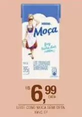 Oferta de Moça - Leite Cond Semi Desn por R$6,99 em DB Supermercados