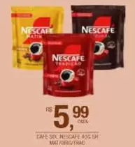 Oferta de Nescafé - Cafe Soc por R$5,99 em DB Supermercados