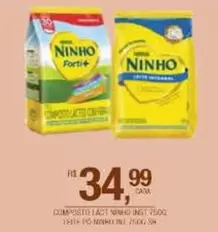 Oferta de Ninho - Composto Lact por R$34,99 em DB Supermercados