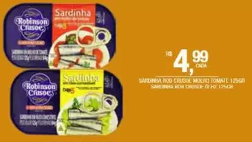 Oferta de Molho - Sardinha Doc Cuscos por R$4,99 em DB Supermercados