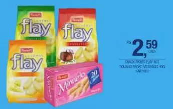 Oferta de Snack - Embc Pays D'Age por R$2,59 em DB Supermercados