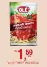 Oferta de Olé - Molho Tom Ole Trad por R$1,59 em DB Supermercados