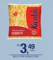 Oferta de Kicaldo - Milho P/PGP por R$3,49 em DB Supermercados