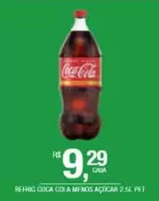 Oferta de Coca-Cola - Refrig Coca Cola A Mano por R$9,29 em DB Supermercados