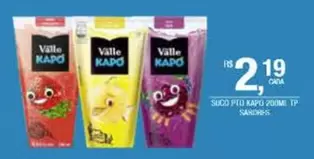 Oferta de Valle - Suco Peto por R$2,19 em DB Supermercados