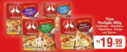 Oferta de Perdigão - Pizza por R$19,99 em DB Supermercados