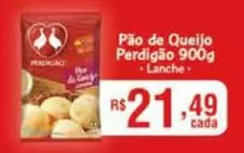 Oferta de Perdigão - Pão De Queijo por R$21,49 em DB Supermercados