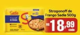 Oferta de Sadia - Strogonoff De Frango por R$18,99 em DB Supermercados