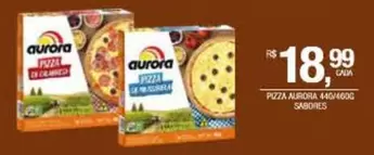 Oferta de Aurora - Pizza por R$18,99 em DB Supermercados