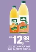 Oferta de Suco Jal Laranlana Uomm por R$12,99 em DB Supermercados