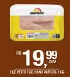 Oferta de Aurora - File Peito Fgo Band por R$19,99 em DB Supermercados