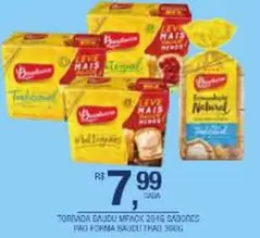 Oferta de Leve - Torrada Bambu Mpack por R$7,99 em DB Supermercados