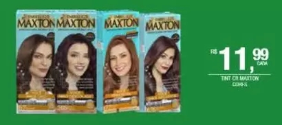 Oferta de Maxton - Tinte Gin por R$11,99 em DB Supermercados