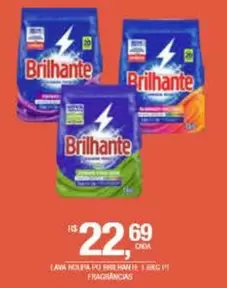 Oferta de Brilhante - Lava Poliphate por R$22,69 em DB Supermercados