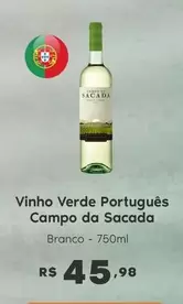 Oferta de Português - Vinho Verde Portugues por R$45,98 em Sam's Club