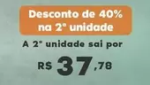 Oferta de De   - Desconto De 40% por R$37,78 em Sam's Club