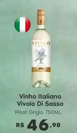 Oferta de DI - Vinho Italiano por R$46,98 em Sam's Club