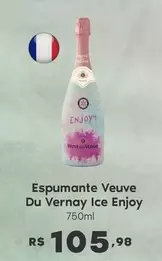 Oferta de Ice - Espumante Veuve Du Vernay  Enjoy por R$105,98 em Sam's Club