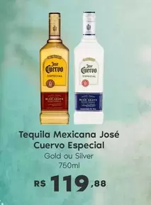 Oferta de Gold - Tequila Mexicana Jose Cuervo Especial por R$119,88 em Sam's Club