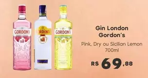 Oferta de Gordon´s - Gin London por R$69,88 em Sam's Club