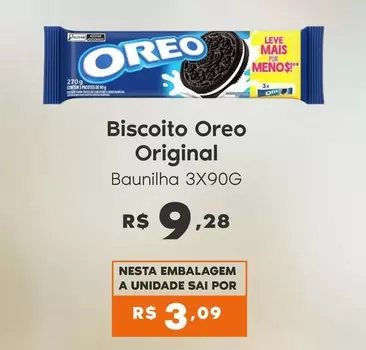 Oferta de Oreo - Biscoito Original por R$9,28 em Sam's Club