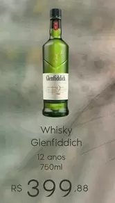 Oferta de Glenfiddich - Whisky por R$399,88 em Sam's Club