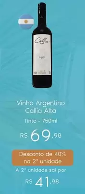 Oferta de Argentino - Vinho por R$69,98 em Sam's Club