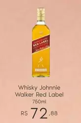 Oferta de Johnnie Walker - Whisky Red Label por R$72,88 em Sam's Club