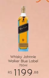 Oferta de Johnnie Walker - Whisky Black Label por R$1199,88 em Sam's Club