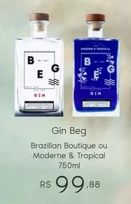 Oferta de Tropical - Gin Brazilian Boutique Ou Moderne & por R$99,88 em Sam's Club