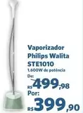 Oferta de Philips - Vaporizador Walita Ste1010 por R$399,9 em Sam's Club