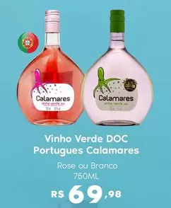 Oferta de Calamares - Vinho Verde Doc Portugues por R$69,98 em Sam's Club