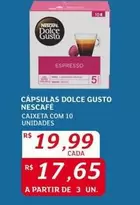 Oferta de Nescafé - Capsulas Dolce Gusto por R$19,99 em Assaí Atacadista