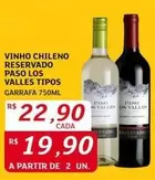 Oferta de Valle - Vinho Chileno Reservado por R$22,9 em Assaí Atacadista