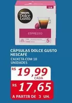 Oferta de Nescafé - Càpsulas Dolce Gusto por R$19,99 em Assaí Atacadista