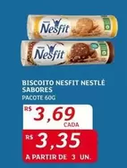 Oferta de Nestlé - Biscoito Nesfit Sabores por R$3,69 em Assaí Atacadista