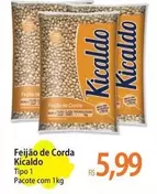 Oferta de Kicaldo - Feijão De Corda por R$5,99 em Atacadão