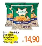 Oferta de Bem Brasil - Batata Pre-frita Congelada por R$14,9 em Atacadão