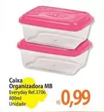 Oferta de MB - Caixa Organizadora por R$0,99 em Atacadão